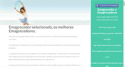 Desktop Screenshot of emagrecedor.info